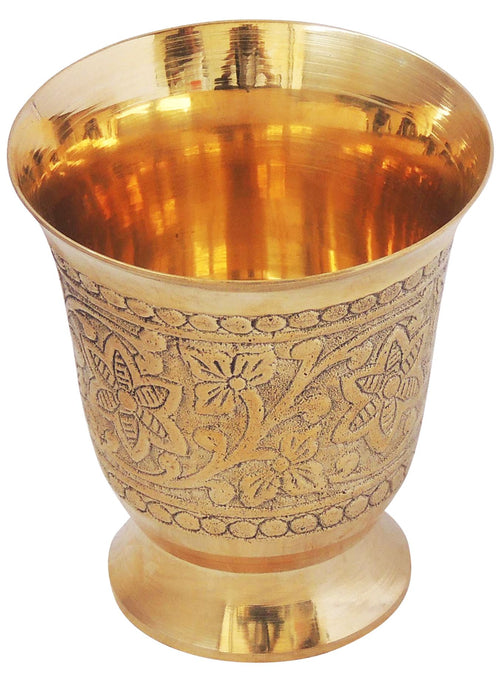 Brass Lemon Glass