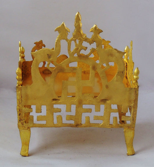 Brass Shingasan Dhalai For God Idol