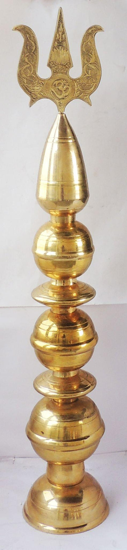 Brass Kalash Trishul