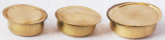 Brass Bhagona 3 Pcs Set Miniature