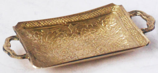 Brass Miniature Tray Toy