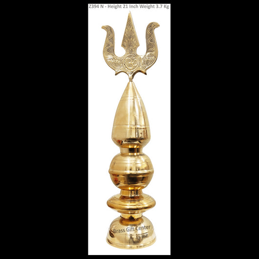 Brass Kalash Trishul