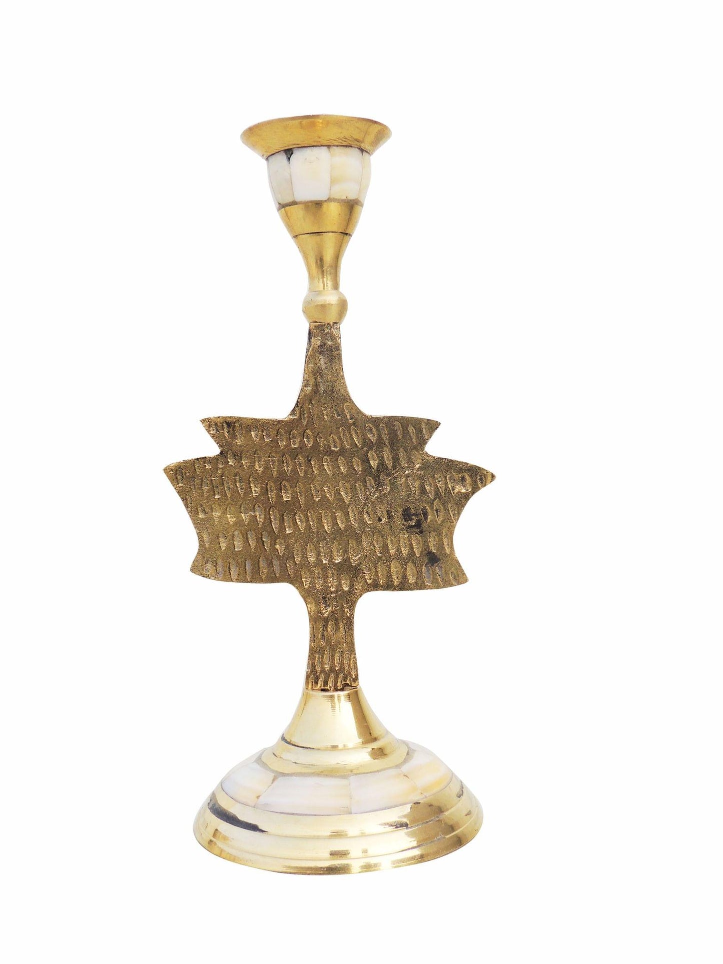 Brass Table Lotus Candle Stand