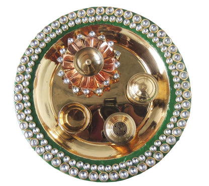 Brass Pooja Thali