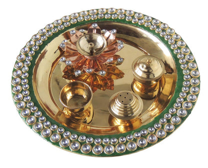 Brass Pooja Thali