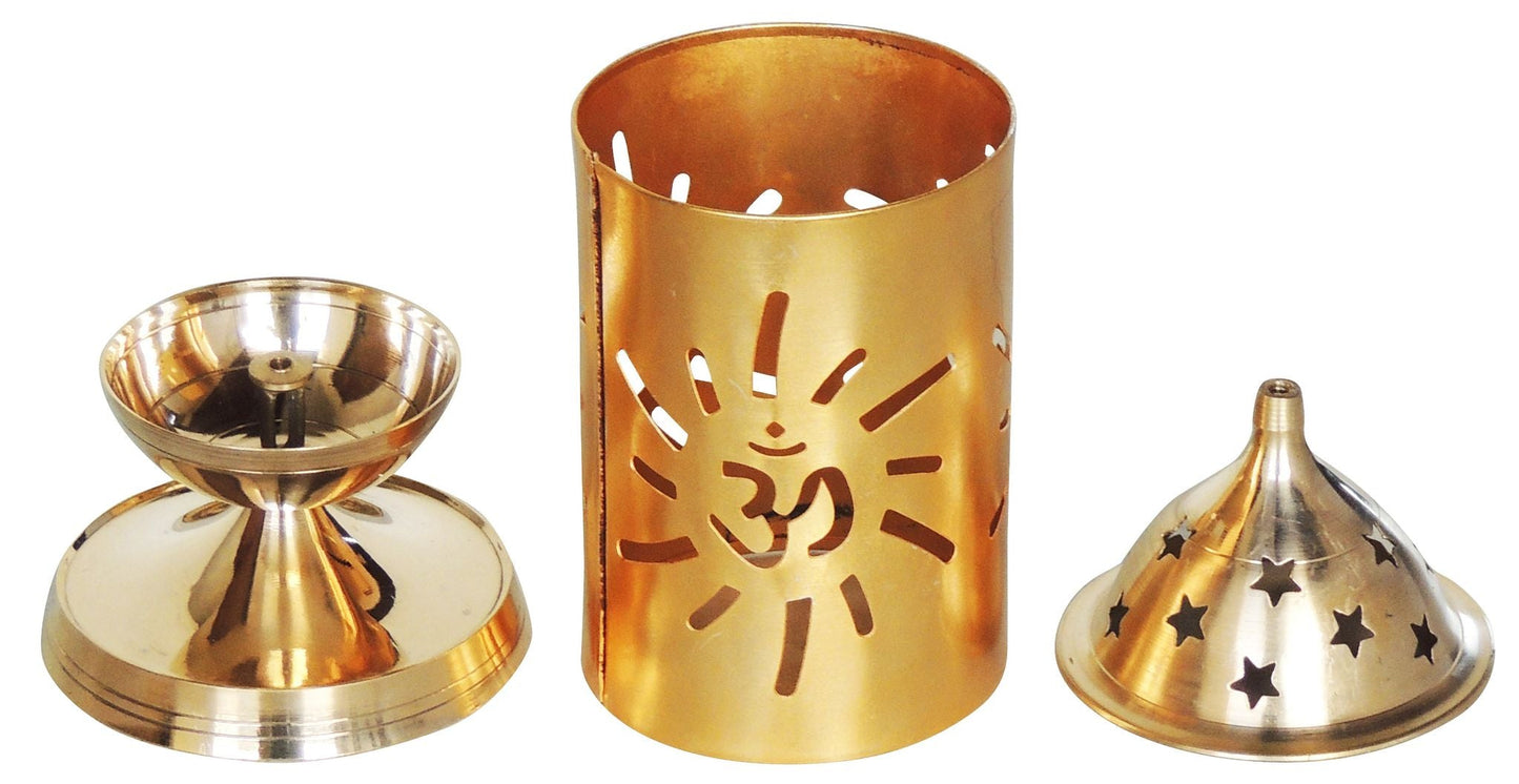 Brass and Iron Om Deepak | Akhand Joyti Diya