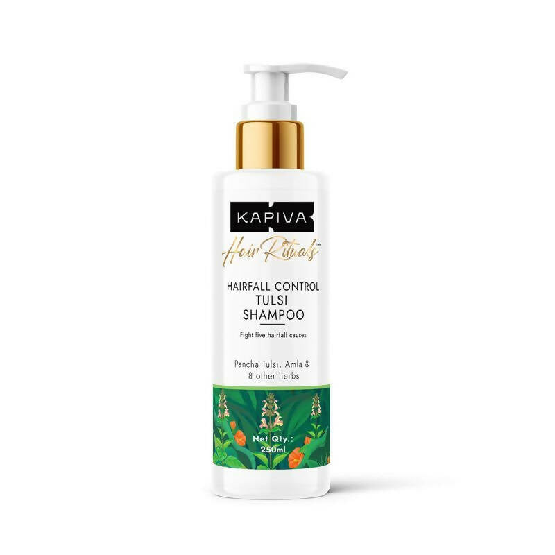 Kapiva Ayurveda Hair Rituals Tulsi Anti|Hairfall Shampoo - PUSHMYCART