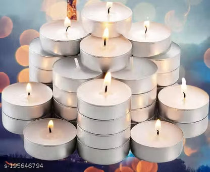 Tealight Candles – Decorative Diya Lights for Diwali and Home Decor